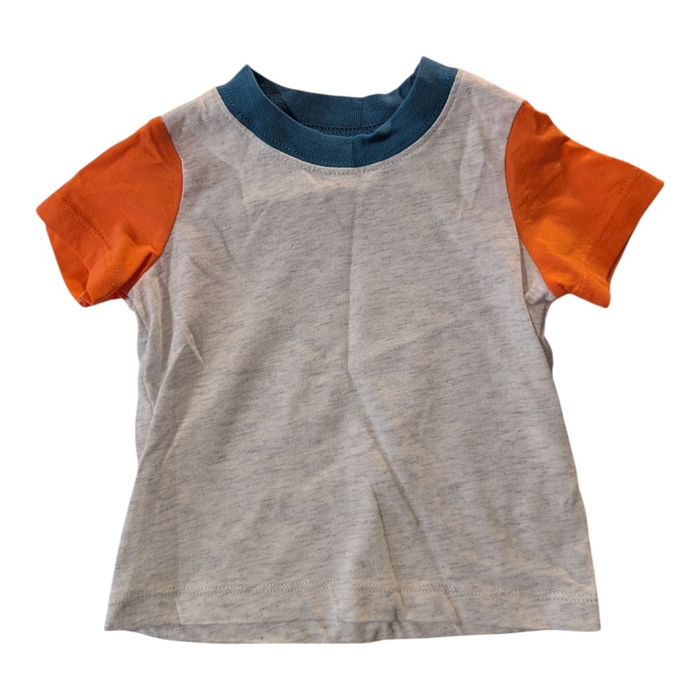 BBC-1‎ Carter's Toddler T-shirt 3m - Gray/Orange/Turquoise